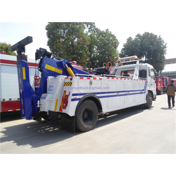 cheap dongfeng road recovery rotator tow truck