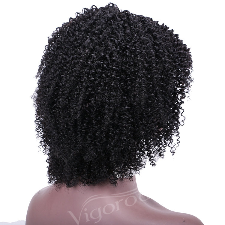 Short bob afro curly wholesale inch pixie cut wave black cheap glueless brazilian real human hair wigs black women