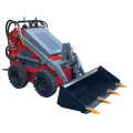 4 in 1 bucket mini skid steer loader