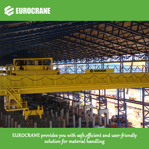 Double Girder Overhead Crane Kit dengan Hoist