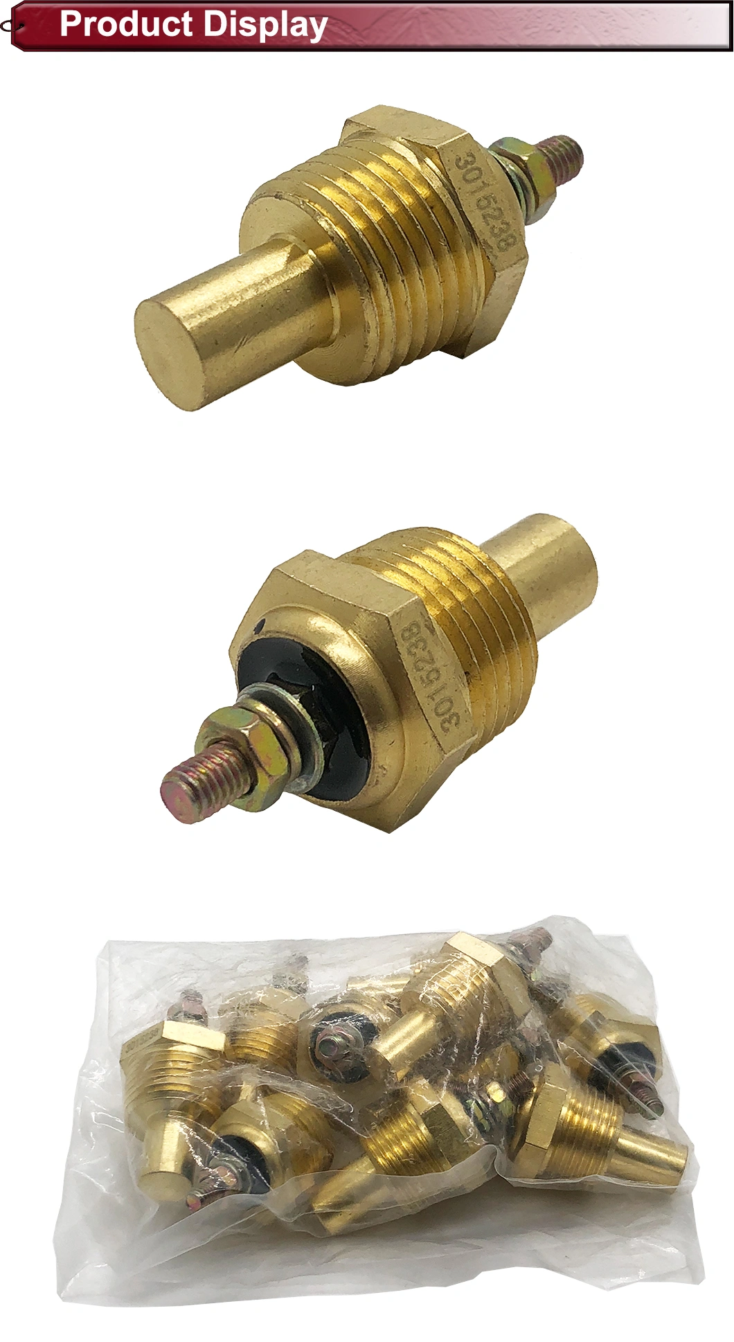 High Quality 3015238 Vdo Water Temperature Sensor Diesel Engine Parts Transducer Sensors