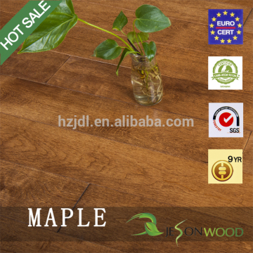 Solid Maple hardwood flooring