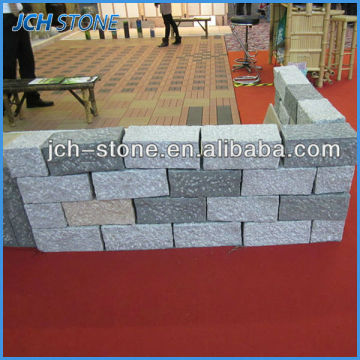 Interior natural wall stone decoration