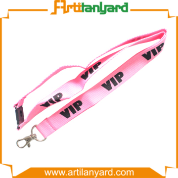 Thin Woven Printing Lanyard