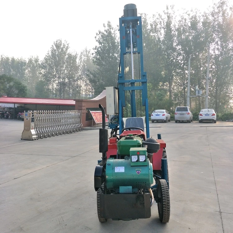 150m Depth Tractor Mounted Water Well Drilling Rig Price