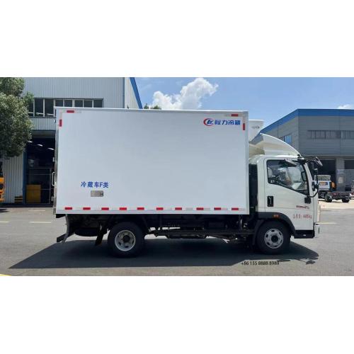 HOWO 4*2 freezer box truck