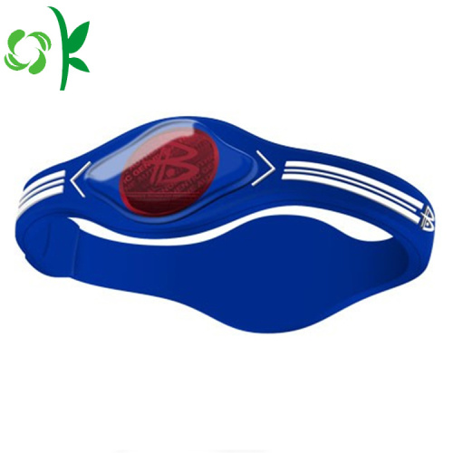 Customized Silicone Balance Energy Power Bracelet with Ions