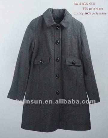 ladies wool coat