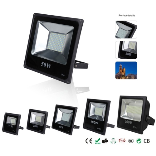 Outdoor floodlight with good color rendering