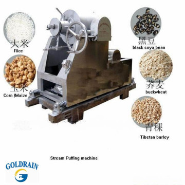 Stainless steel puffs snacks extruder machine