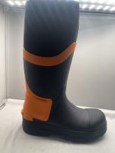 Unisex rubber waterproof safety wellington boots