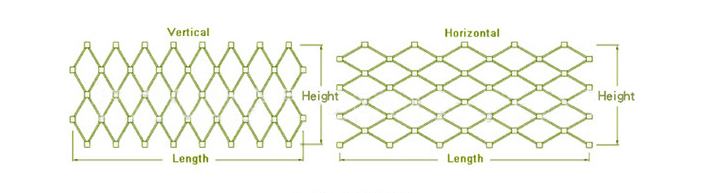 stainless steel wire rope mesh used in zoo fence