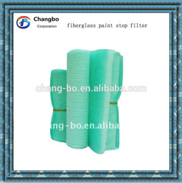 G3 efficiency Paint booth fiberglass filter media/exhaust media rolls