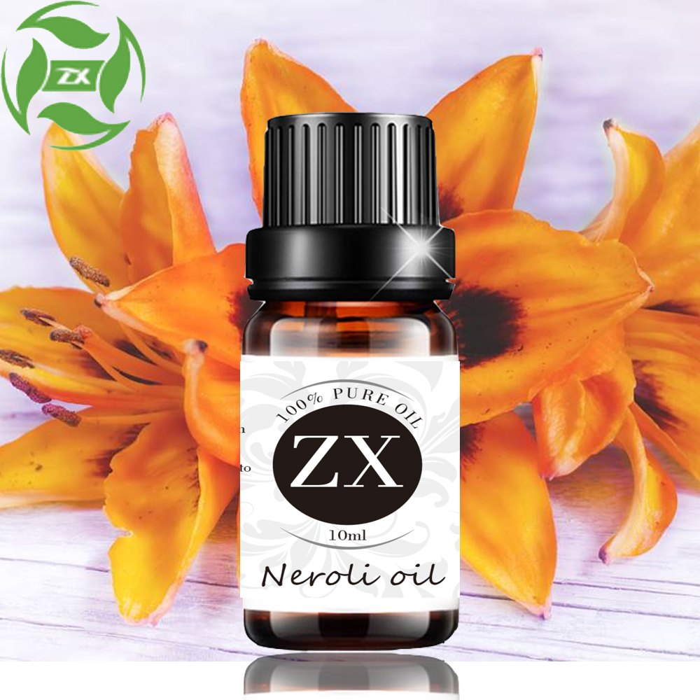 Aceite de neroli natural 100% puro para el cuidado de la piel.