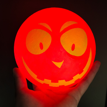 Glow in the dark playground ball kickball
