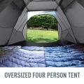 Outerlead 4 Person Gray Lightweight Backpacking Camping Tent
