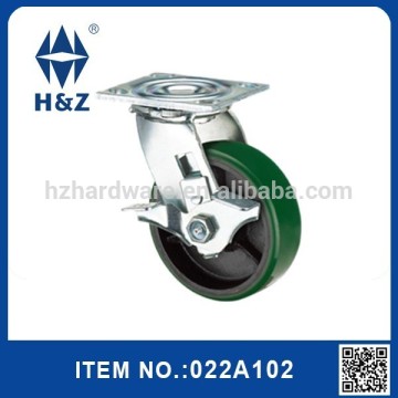 PU industrial caster wheels heavy duty