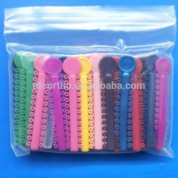 China Factory Antique Elastic Ligature Tie Orthodontic