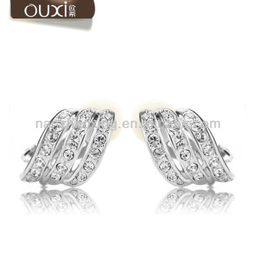 OUXI 2015 trend saudi gold plated jewelry earrings