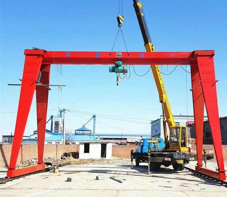 Mh 10t 15t Electric Hoist Single Beam Girder Gantry Cranes