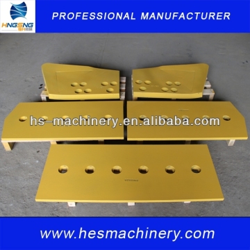 Heat treated Manganese steel D10N Bulldozer Cutting edges End bits