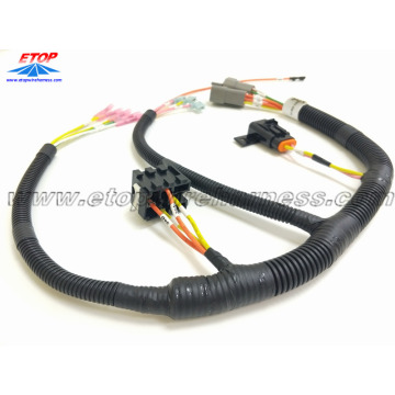 auto wiring harness with relay holder