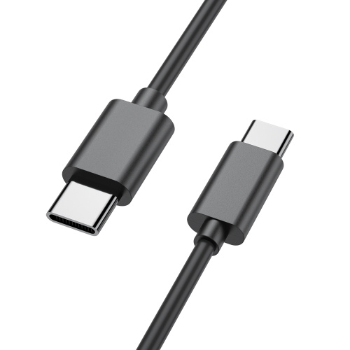 Black Type-C σε τύπο-C PD Data Cable 5A 100W