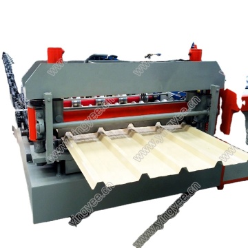 IBR steel roof sheet roll forming machine