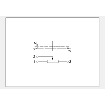 Rs151 series Sliding potentiometer