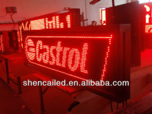 usb running message text led display board