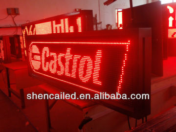 usb running message text led display board