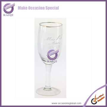 #17563 glass ware and tulip shaped wine glass