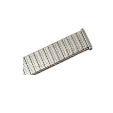 Polished Flat Stainless Steel Wrist Watch Band