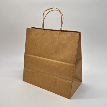 Personalized kraft paper gift bag