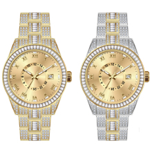 Full Baguettes on Bezel for Automatic Man's watch