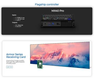 Novastar MX30 Pro Video Processor for XR LED Video Wall