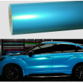Металлическая фантазия светло-голубой автомобиль Wrap