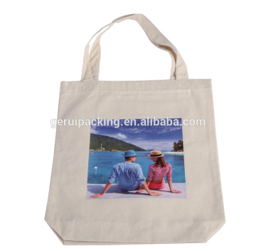OEM/ODM customized plain sturdy canvas shooping bag