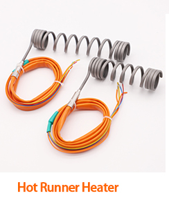 custom 300w electric heating element coiled injection mould hot runner heater