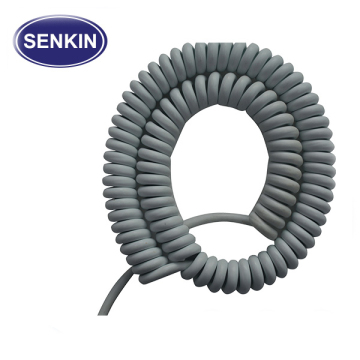 Multi Core PU Spiral Coiled Cable Cord