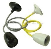 sale hot product E27 colourful ceramic lampholder bulb holder made in china