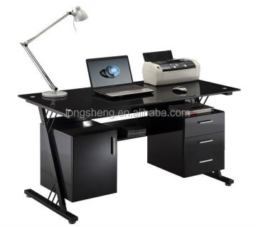 Modern Executive Glass Office Desk