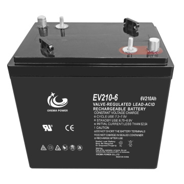 6V 210AH OREMA Traction Battery Golf Cart Battery