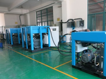 Oil free compressor, screw stationary air compressor, industry air compressor