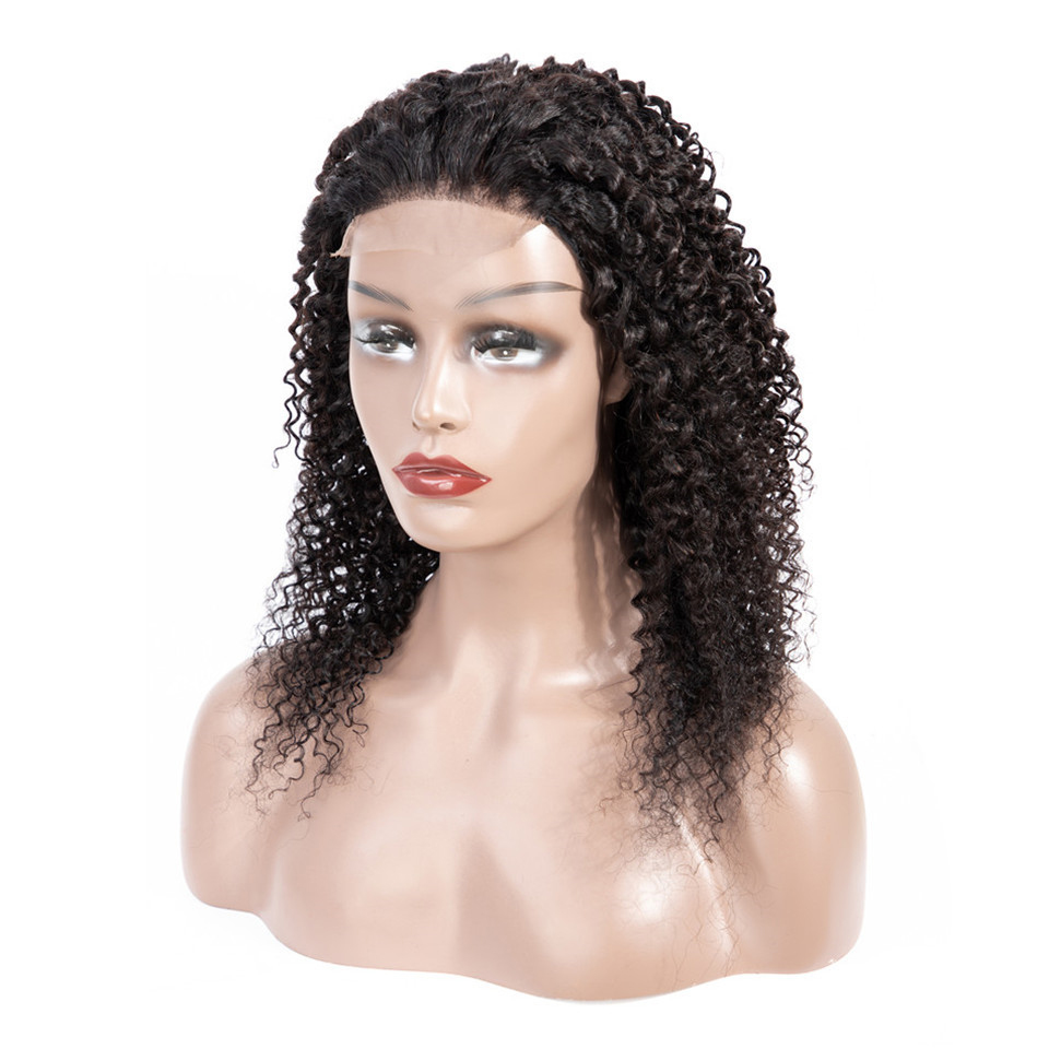 Heat Wig Hair Straight Silk Female Black Lace Brazilian Spring Long Style Closure Human Hair Wigs