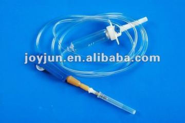 Veterinary disposable infusion set