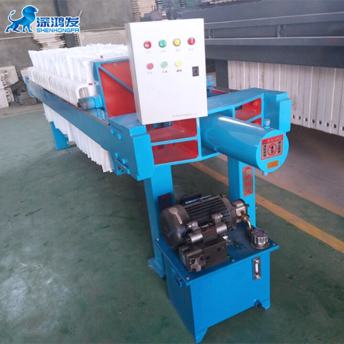 Press de filtro de cámara de Shenhongfa Mining Equipment