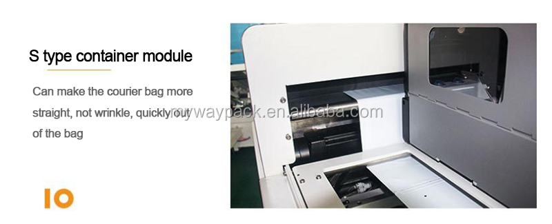 Nice quality E-Commerce Express Automatic Bagging packing Machine / Express bag sealing machine for sale