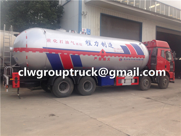 LPG Tank Truck Rear