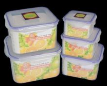 Microwave Storage Container 5PCS Set (LFR4250)